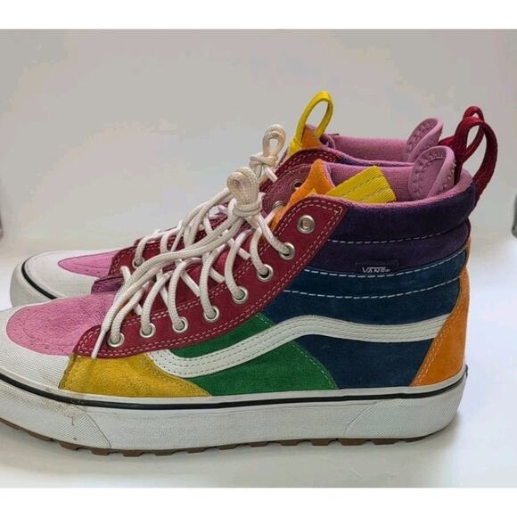 Vans Rainbow Hi Tops Men\'s Size 11 all-weather water-resist Scotchgard main image 6